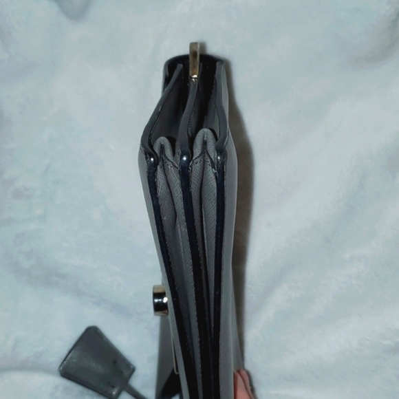 Prada Leather Clutch with Lock & Key - Picture 13 of 16